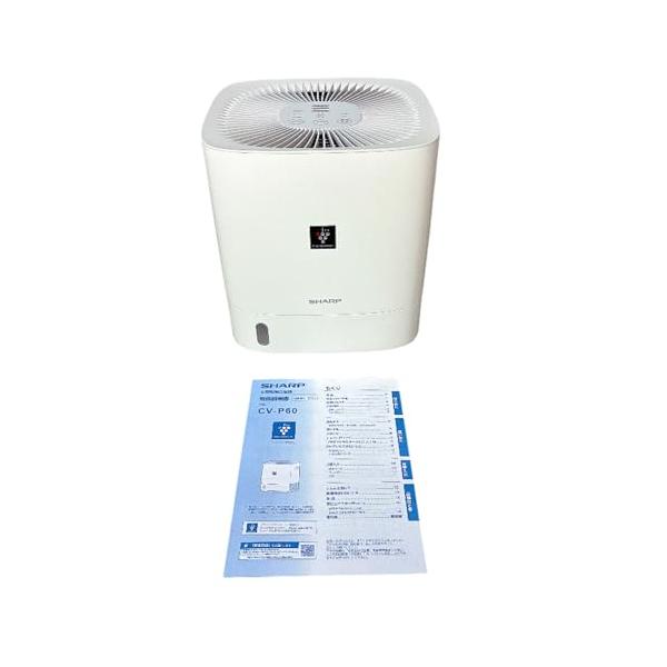 【中古】せつ然たる 御召しものかわき切る 除湿機 CV-P60-W 5.6L/日 プラズマクラスター 7000 冬場もしっかり除湿 デシカント遣りくち 置き目\u0026パウダーコンパクト
