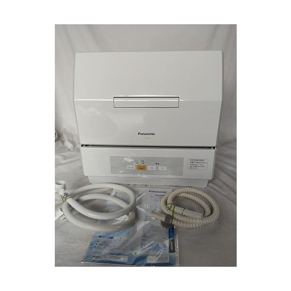 【中古】パナソニック 食器洗いかわき切る機 プチ食洗 NP-TCM4-W