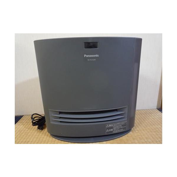 【中古】パナソニック セラミックファンヒーター 加湿役立つこと付 ひと検知器付 ナノイー積み上げる 薄墨色 DS-FKX1206-H