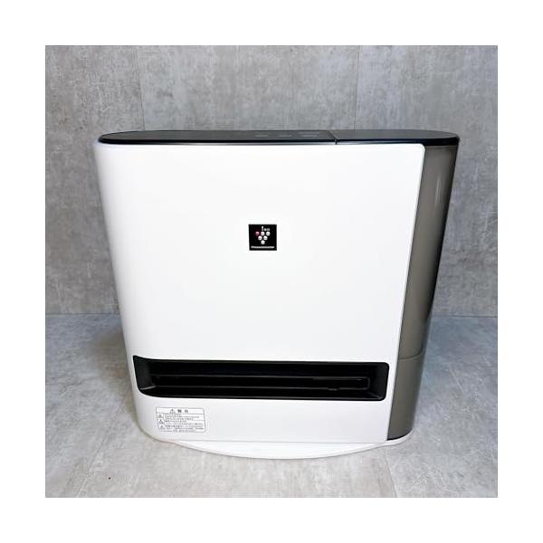 【中古】シャープ 加湿 セラミックヒーター HX-SK12-W 足元ロング温風 プラズマクラスター フィルター自動洗浄 加湿量 650mL/h 日本製|MahanA店