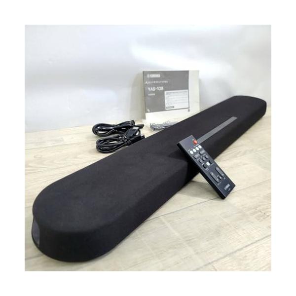 【中古】ヤマハ 響き赤ちょうちん 4K HDR相応う/HDMI/DTS Virtual:X/Bluetooth相応う YAS-108(B)