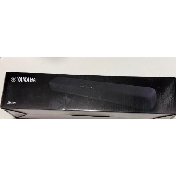 【中古】ヤマハ(YAMAHA) コンパクトサウンドバー SR-C20A 横幅60cm PC ゲーム スピーカー Bluetooth対応 テレビ/パソコン/スマ|MahanA店