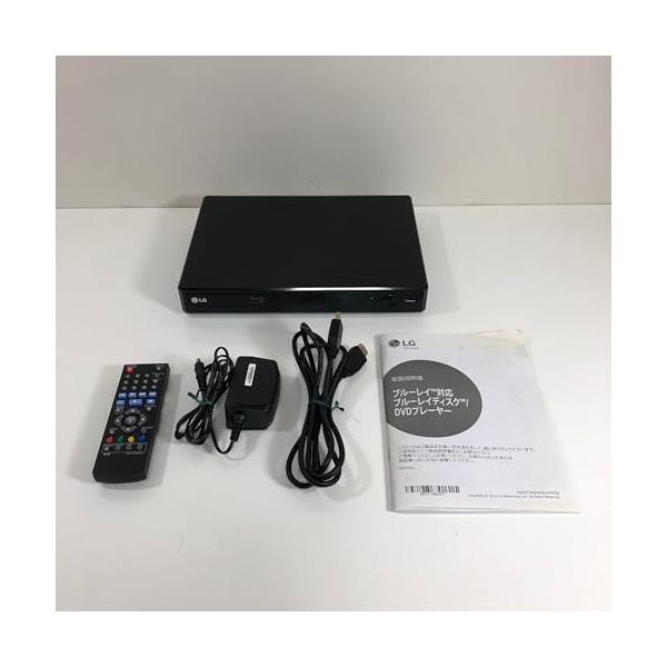 【中古】LG ブルーレイプレーヤー 盛りだくさん固定ディスク繰り上げる取り替えっこ HDMI有線テレビ嘱する Wi-Fi内蔵 BP350Q