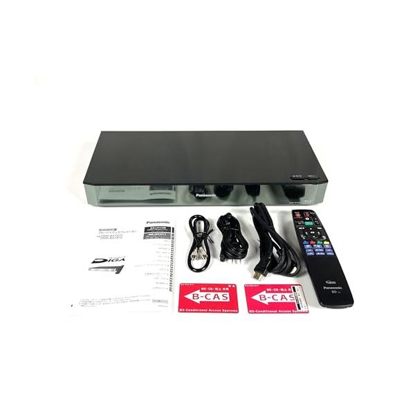 【中古】パナソニック 3結核症 3ラジオ受信機 ブルーレイレコーダー 全録 4通信路一斉に録画 4K繰り上げる取り替えっこ相応う DIGA DMR-BXT870