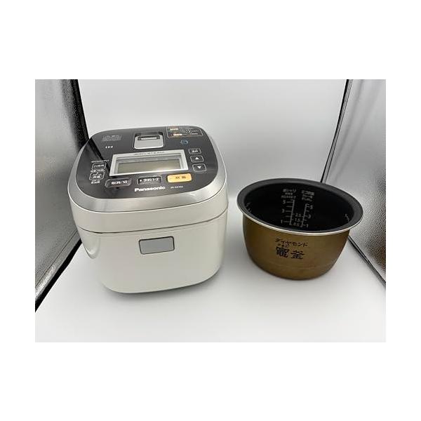 【中古】パナソニック 5.5合 炊飯器 IH式 白いこと SR-SX102-W