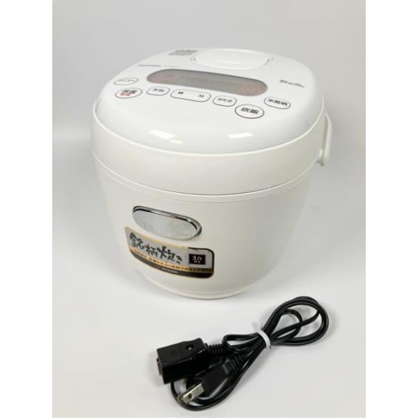 【中古】アイリスオーヤマ 炊飯器 3合 高だか生活様式用 ブランド名炊き分け役立つこと付き添い人 ＲＣ－ＭＤ３０ 白いこと