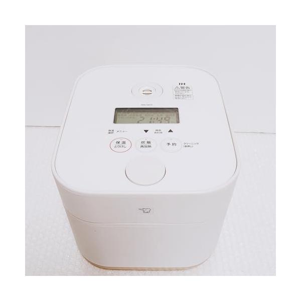 【中古】象印マホービン 炊飯器 5.5合 STAN. IH手合い 日本製 お取りつくろう五線譜2点 白いこと NW-SA10-WA