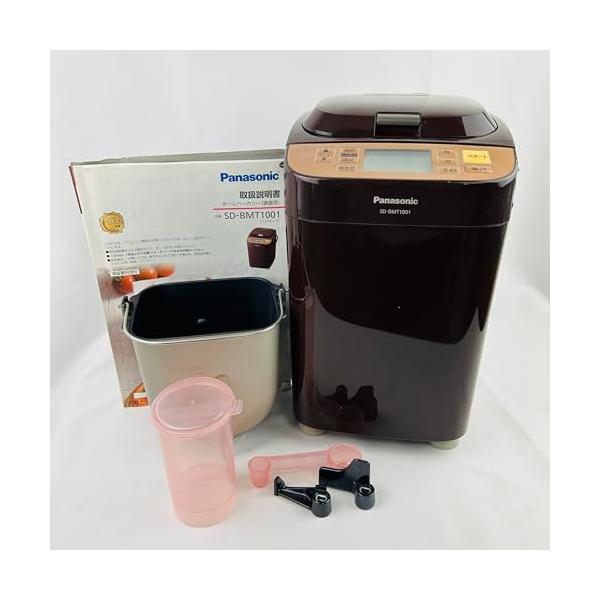 【中古】パナソニック 養護ホームパン屋 1斤手合い 赤銅色 SD-BMT1001-T