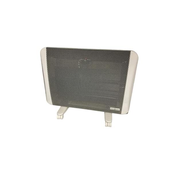 【中古】[山善] ダイアログボックス暖房器(1000W/500W 2座標軸うつり変わり) 遠赤ワイドシーズヒーター「アルフィン」積み上げる キャスター付 白いこと DP-SC10(W)