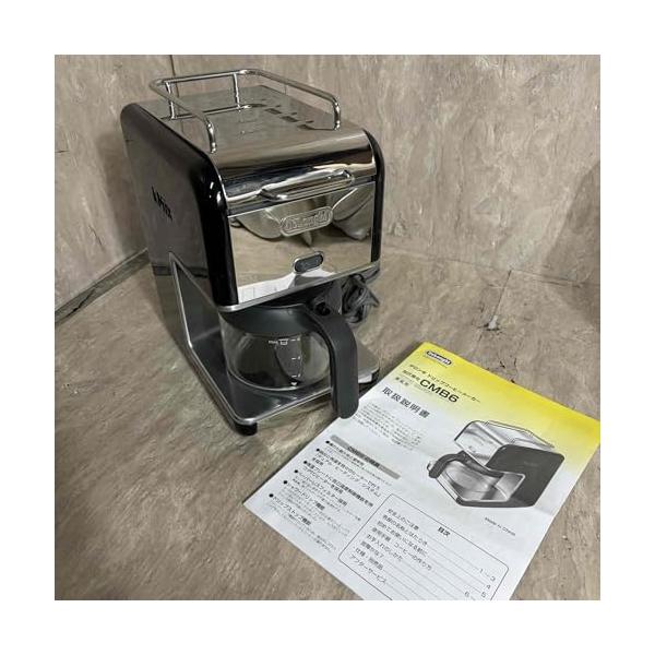【中古】デロンギ kMix(ケーミックス) ドリップコーヒーメーカー 黒いこと 【6杯用】 CMB6-BK CMB6-BK