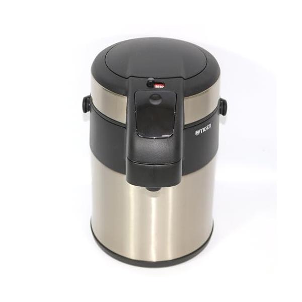 【中古】タイガー魔法瓶 保温 卓上 ステンレス鋼 大気圏 ポット とら~ず 2.2L MAA-C220-XC せつ然たるステンレス鋼