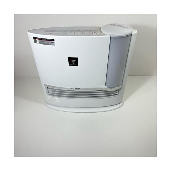 【中古】SHARP プラズマクラスター積み上げる加湿セラミックファンヒーター 青碧系 HX-A120-A