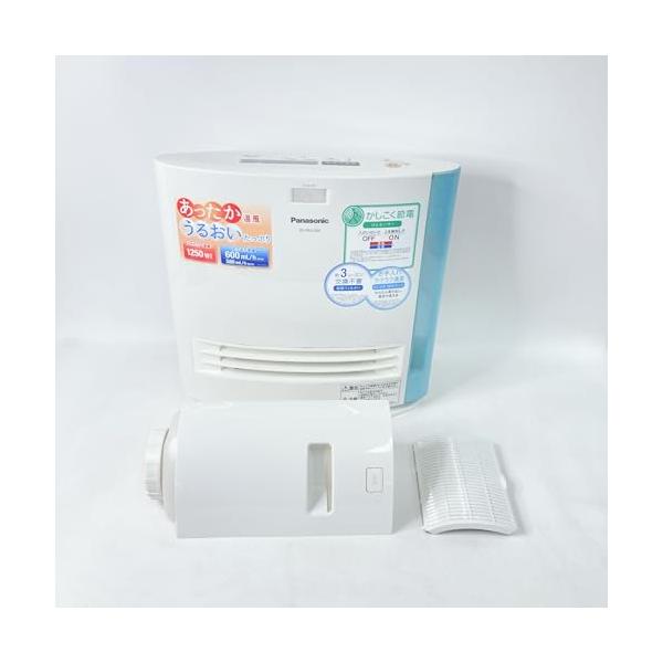 【中古】パナソニック セラミックファンヒーター 加湿役立つこと付 ひと検出器付 青碧 DS-FKS1204-A