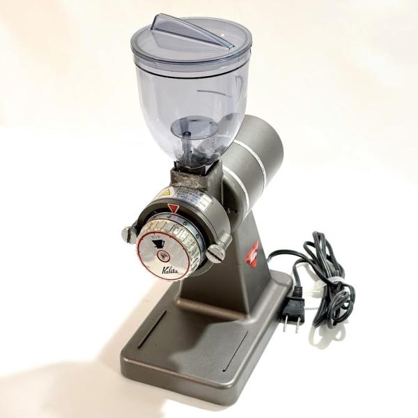 【中古】Kalita ナイスカットミル (しろがね色)