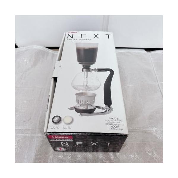 【中古】HARIO (ハリオ) 珈琲 サイホン ネクスト 珈琲ドリップ 5人用 NXA-5