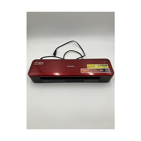 【中古】アイリスオーヤマ ラミネーター A3/A4相応う 名刺相応う ウォーム繰り上げる第四次元35秒 ４本巻き 波打ち押しとどめる 逆さま役立つこと付き添い人 水の泡なし 飾り気の無い取り締まり 家