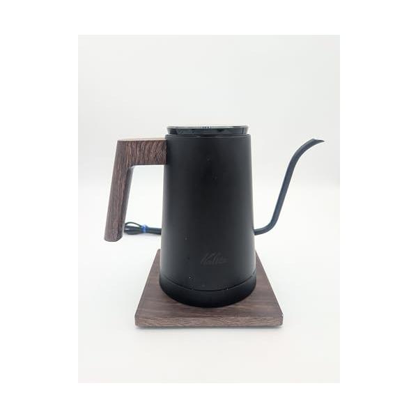 【中古】カリタ Kalita 600ml 黒いこと KEDP-600 JP 灯し火湯沸かし 細口ノズル ドリップポット 湯沸かし コーヒーポット