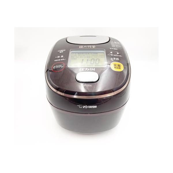 【中古】象印マホービン 炊飯器 3.5合 プライム赤銅色 NP-QB06-TZ