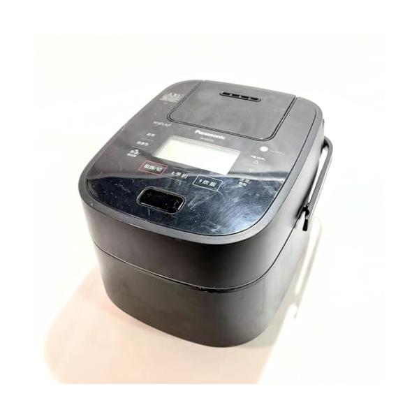 【中古】パナソニック 炊飯器 5.5合 水蒸気\u0026変数剪断応力IH式 Wおどり炊き 黒いこと SR-VSX109-K