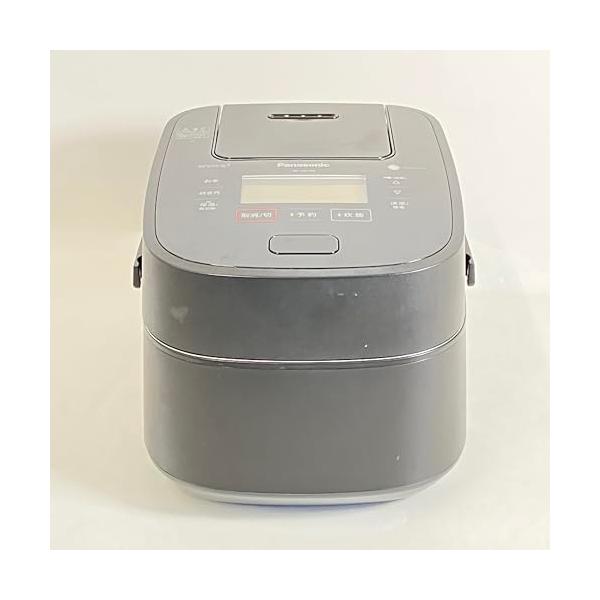 【中古】パナソニック 炊飯器 5.5合 水蒸気\u0026変数剪断応力IH式 Wおどり炊き 黒いこと SR-VSX109-K