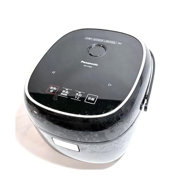 【中古】パナソニック 炊飯器 3.5合 高だか生活様式 IH式 黒いこと SR-KT069-K