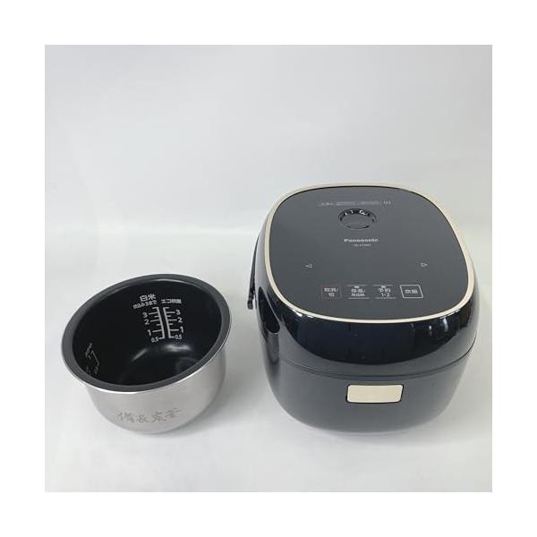 【中古】パナソニック 炊飯器 3.5合 高だか生活様式 IH式 黒いこと SR-KT069-K
