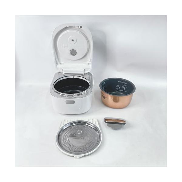 【中古】パナソニック 炊飯器 5.5合 IH式 白いこと SR-HB100-W