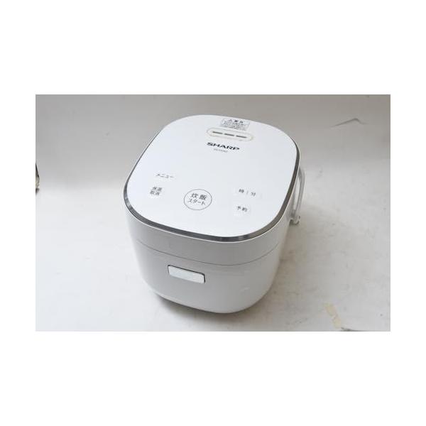 【中古】SHARP パソコンジャー炊飯器 KS-CF05C-W