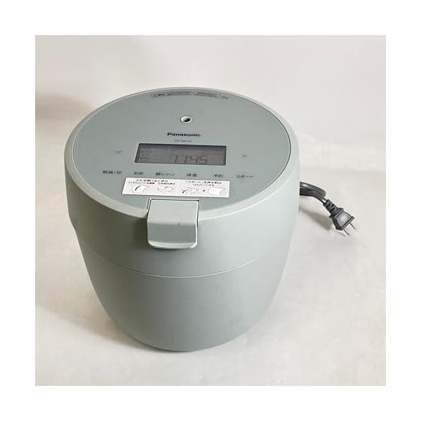 【中古】パナソニック 炊飯器 5合 剪断応力IH パウダーコンパクト大きさ ふた食洗機相応う 緑であること SR-NB102-G