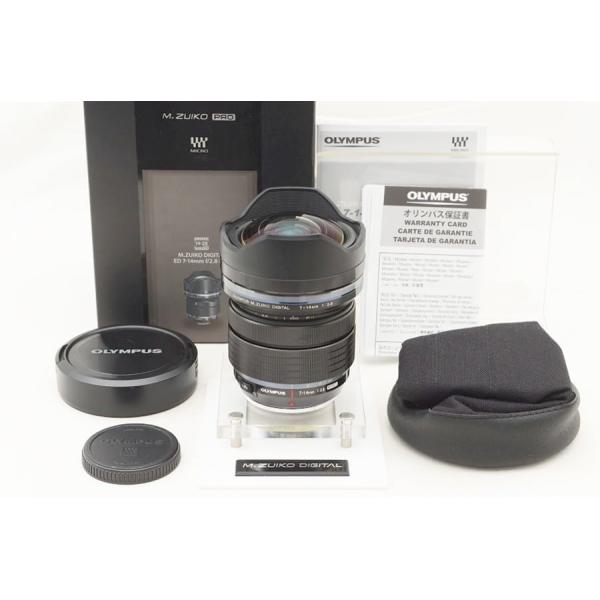 【中古】OLYMPUS 超広角ズームレンズ M.ZUIKO DIGITAL ED 7-14mm F2.8 PRO マイクロフォーサーズ用 EZ-M0714PR|MahanA店