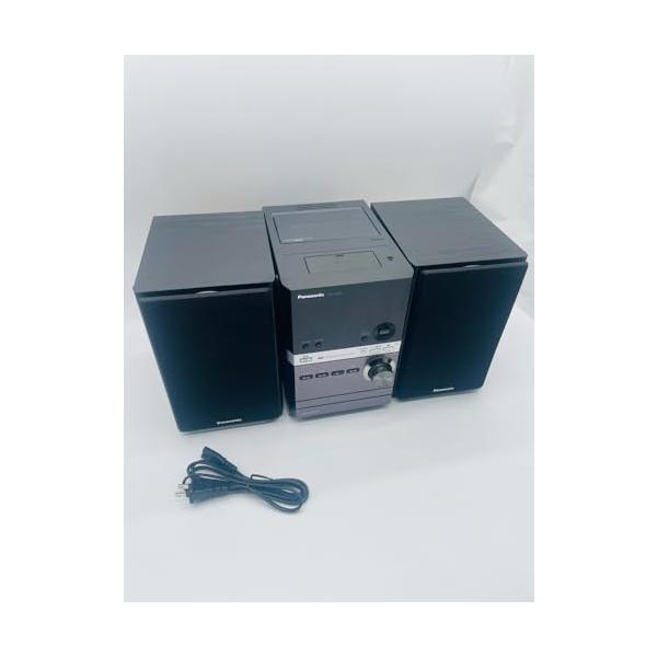 【中古】Panasonic CDステレオ取り合わせ 黒いこと SC-PM48-K