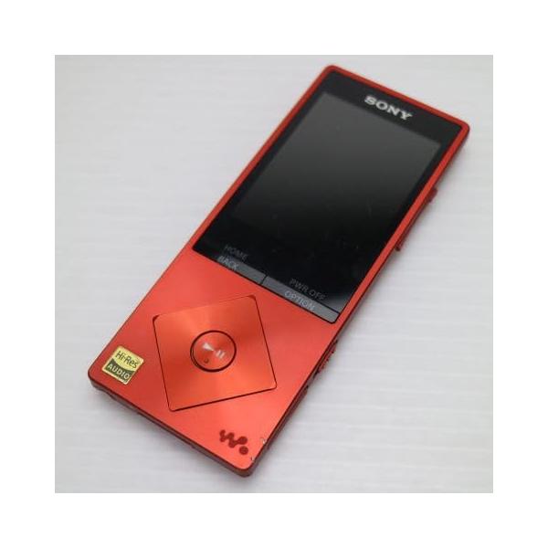 【中古】SONY ウォークマン A20続きもの 16GB ハイレゾ音源相応う 2015年ひな形 シナバーレッド NW-A25 RM