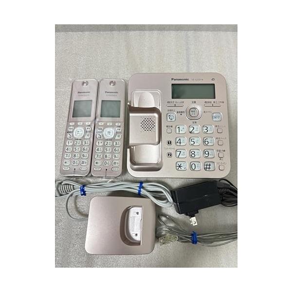 【中古】パナソニック 電話 RU・RU・RU VE-GZ50DL-N [さくら色ゴールド]
