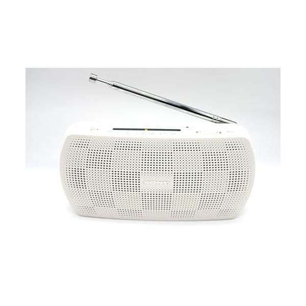 【中古】ソニー 携帯型ラジオ受信機 SRF-19 : 広広としたFM相応う FM/AM 白いこと SRF-19 W