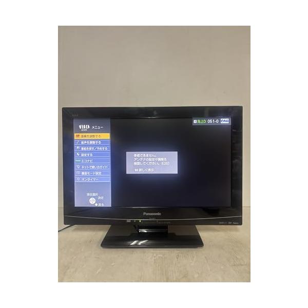 【中古】パナソニック 19V型 液晶テレビ受像機 ビエラ TH-L19C5-K 高品位テレビ 2012年青写真