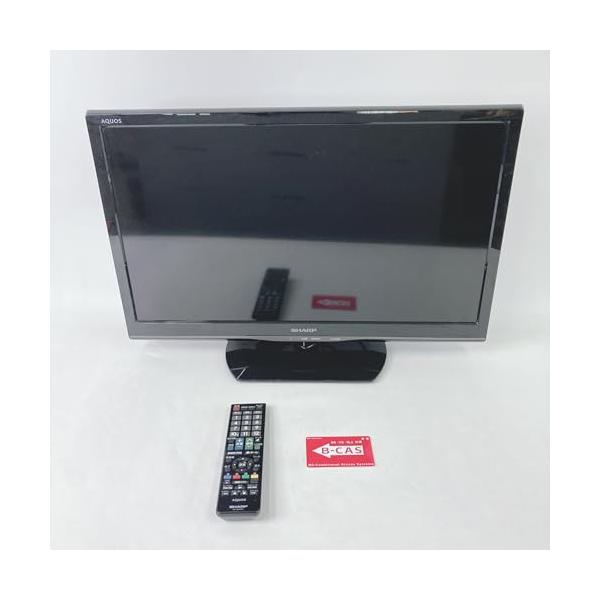 【中古】せつ然たる 24V型 高品位テレビ 液晶テレビ受像機 黒いこと AQUOS LC-24K20-B
