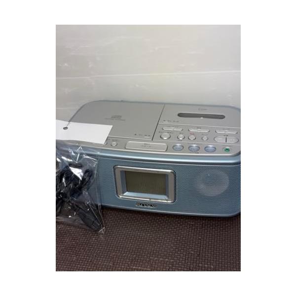 【中古】SONY CDラジオカセットコーダーブルー CFD-E500TV L