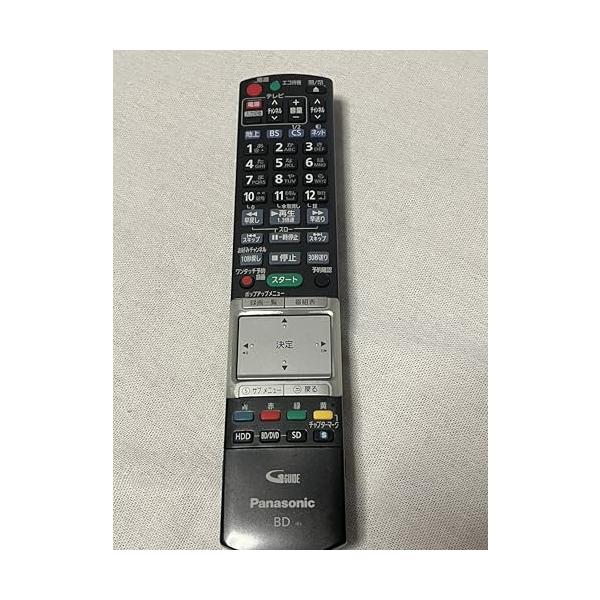 【中古】Panasonic ブルーレイディスクレコーダー用遠隔操作 N2QBYB000013