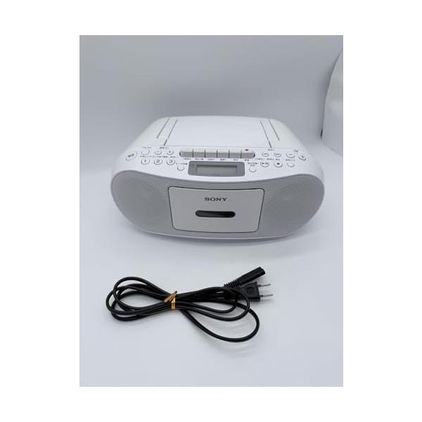 【中古】CFD-S51/W [CDラジオカセットコーダー 白いこと]