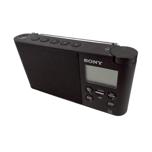 【中古】XDR-56TV-B(黒いこと) ワンセグTV物音/FMステレオ/AMラジオ受信機