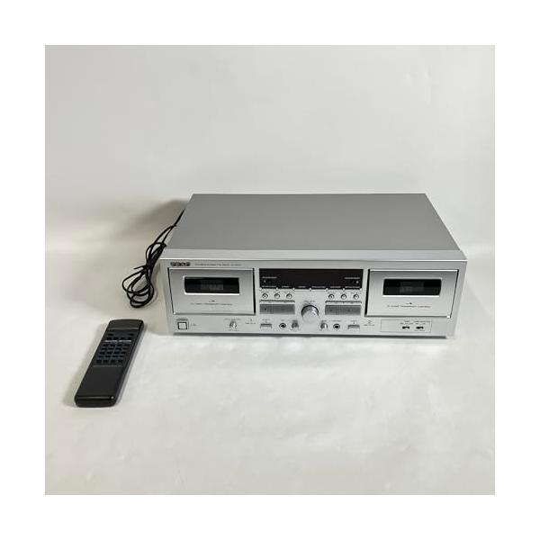 【中古】TEAC ダブルカセットデッキ W-1200(S)