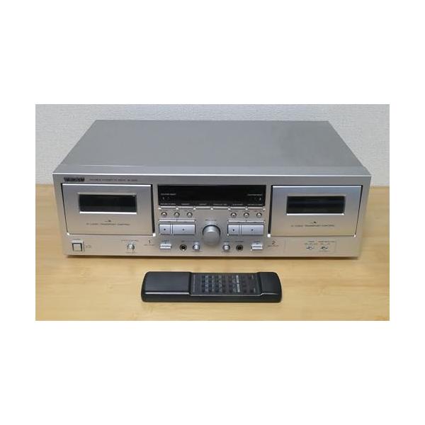 【中古】TEAC ダブルカセットデッキ W-1200(S)