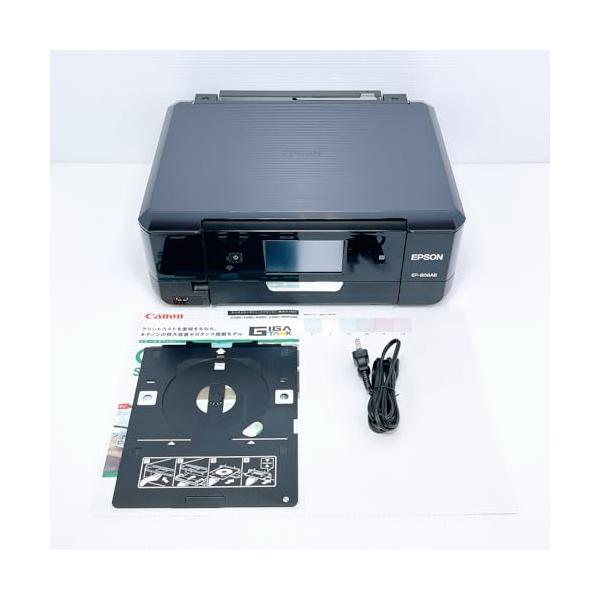 【中古】旧ひな形 エプソン 印刷人 A4 インクジェット 練りあわせる機 ハラリオ EP-808AB 黒いこと