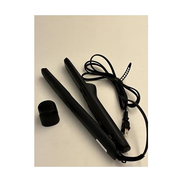 【中古】パナソニック ストレートヘアアイロン 高にじみ出るナノイー\u0026鉱物積み上げる スムースシルキープレート EH-HN50-A ディープネイビー