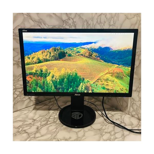 【中古】ASUS ゲーミングモニター24型盛りだくさん固定ディスク / 1ms / 144サイクル / 昇降・心棒役立つこと相応う/Displayport×1,HDMI×1,DVI-