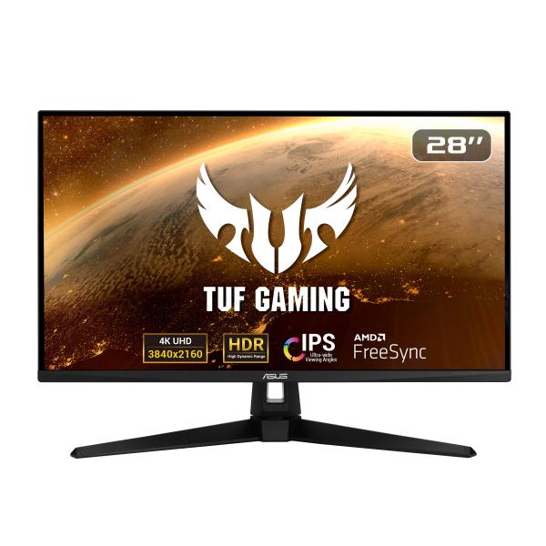 【中古】ASUS ゲーミングモニター 4K管する TUF Gaming VG289Q1A 28in/IPS/なおなお書き4 Switch 相応う/HDMI DP/H