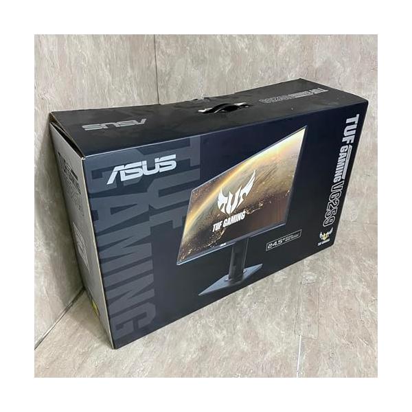 【中古】ASUS TUF Gaming ゲーミングモニター VG259Q 24.5in 盛りだくさん固定ディスク IPS 144サイクル 1ms HDMI×2 界面DP Ad