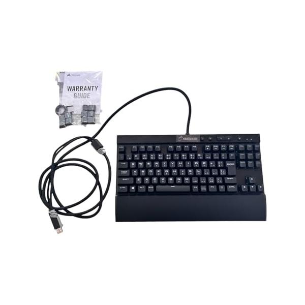 【中古】Corsair K65 RAPIDFIRE CherryMX Speed RGB COMPACT-日本語 ゲーミングキーボード- KB356 CH-9