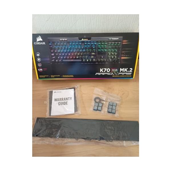 【中古】【CH-9109014-JP】K70 RGB MK.2 RAPIDFIRE CHERRY MXを召しかかえるしたメカニカルゲーミングキーボード