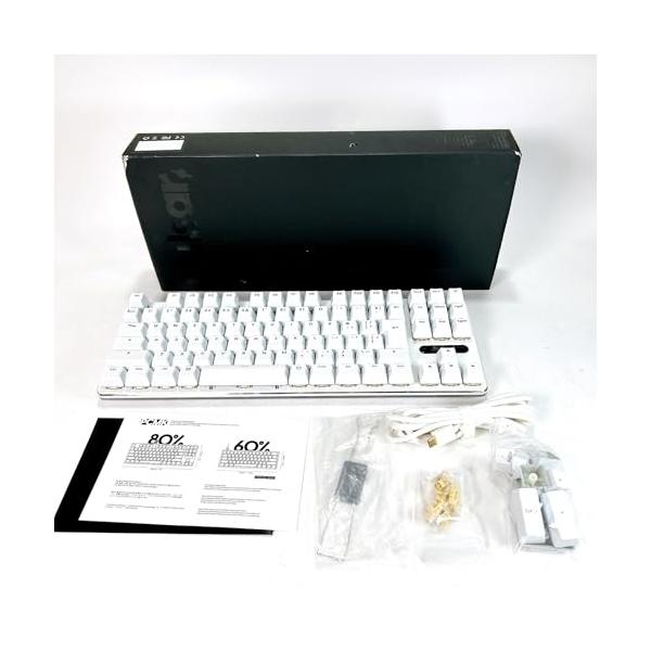 【中古】Pulsar Gaming Gears PCMK 機械的 ゲーミング 鍵盤 TKL JIS 日本語割りつける 熱っぽい切りかえる 80% 91足懸かり カ